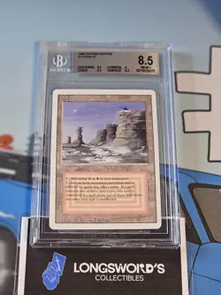 MTG - Plateau - Dual Lands - Revised Edition 1994 - BGS 8.5 Graded - Reserved - Image 5