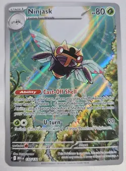 Ninjask 137/132 Illustration Rare Mega Evolution English Pokemon - Pack Fresh - Image 1