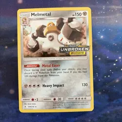 Melmetal SM181 - Unbroken Bonds - Pre-release Promo - Pokemon TCG NM - Image 1