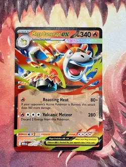 Mega Camerupt ex (Double Rare) 022/132 - Mega Evolution Pokemon - NM/M Ships Now - Image 1