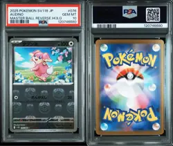 PSA10 Audino C SV11B Master Ball Mirror Pokemon Card Japanese - Image 1