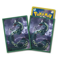 Pokemon Center Original Card Game Sleeve Flying Rayquaza 64 Sleeve - Image 1