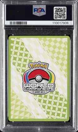 2024 POKEMON 2023 WORLD CHAMP DECK: COLORLESS LUGIA #139 LUGIA VSTAR PSA 9 - Image 2