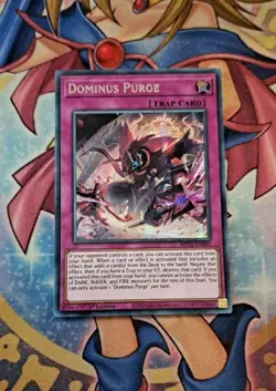 Yugioh 1x Dominus Purge MP25-EN095 Prismatic Secret Rare NM - Image 1