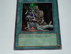 Yugioh Tribute to the Doomed MRD-057 1st Edition Super Rare NA PRINT (NM+) - Image 4