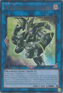 R.B. Shepherd's Crook DOOD-EN093 Ultra Rare Yugioh YGO Doom of Dimensions - Image 1