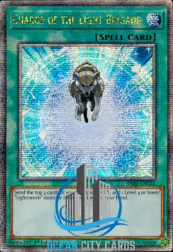 Yugioh Charge Of The Light Brigade RA02-EN055 Quarter Century Rare - Image 1