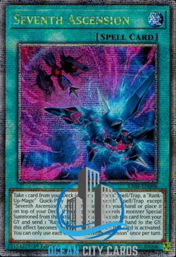 Yugioh Seventh Ascension RA04-EN098 Quarter Century Stampede 1st Edition - Image 1