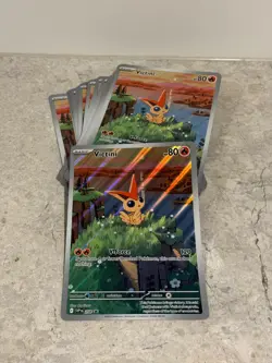 10x Victini SVP 208 JUMBO Oversized Black Star Promo Pokemon Card Auction - Image 1