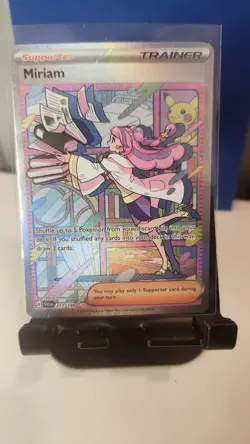 Pokemon TCG Miriam Holo Card 251/198 Scarlet & Violet Base Set NM - Image 1