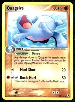 Quagsire Unseen Forces NM, 44/115 Pokemon Card - Image 1