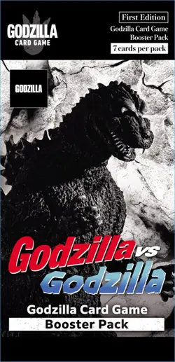 Godzilla Card Game - Godzilla vs Godzilla Set #1 [BP01] - BOOSTER PACK [7 Cards] - Image 1
