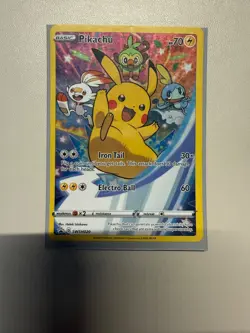 Pikachu SWSH020 SWSH: Sword & Shield Promo Cards Holo - Image 1