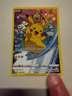 Pikachu SWSH020 SWSH: Sword & Shield Promo Cards Holo - Image 2