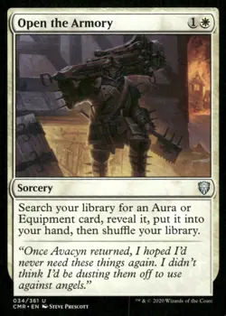 Open the Armory 034/361 Commander Legends MTG Magic the Gathering card - Image 1