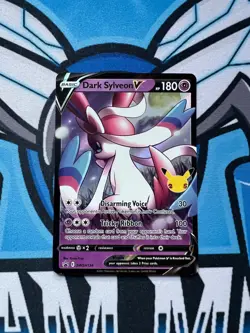 Dark Sylveon V Swsh134 Celebrations Promo Pokemon Card - Image 1
