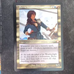 Jhoira, Weatherlight Captain - Retro - Brothers War Commander (MTG) - Image 1