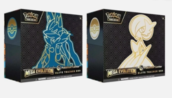 Pokemon Center Mega Evolution Gardevoir & Lucario ETB Elite Trainer Box Set Of 2 - Image 1