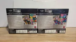 Pokemon TCG Evolving Skies ETB Elite Trainer Box Factory Sealed Set of 2 Boxes - Image 2