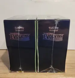 Pokemon TCG Evolving Skies ETB Elite Trainer Box Factory Sealed Set of 2 Boxes - Image 3
