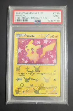 2013 Pokemon B & W Legendary Treasures Pikachu - Image 1