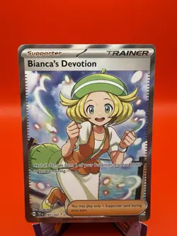 Pokemon TCG: Bianca's Devotion 197/162 Temporal Forces Ultra Rare Holo NEAR MINT - Image 1