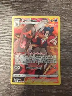 Pokemon Houndoom TG10/TG30 Brilliant Stars Sword & Shield Trainer Gallery - Image 1