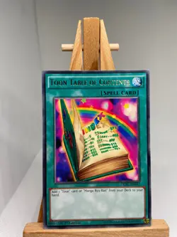 Toon Table Of Contents - Rare 1st Edition DPBC-EN047 - LP - YuGiOh - Image 1