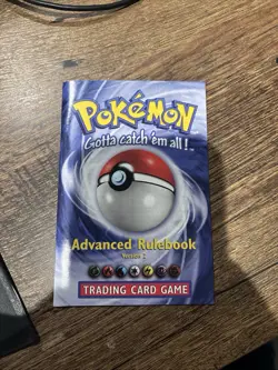 Pokemon TCG Advanced Rulebook Version 2 trading card game - Image 1