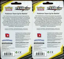 2x Sealed TEAM UP Blister Packs (Pikachu SM162 + Mimikyu SM163) Pokemon Cards - Image 2