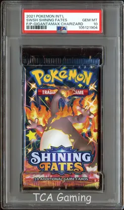 PSA 10 GEM MINT Shining Fates SEALED Booster Pack Pokemon Card 904 - Image 1