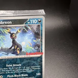 Umbreon 130/197 - OBF GameStop Stamp - Reverse Holo - Sealed Promo Pokemon Card - Image 3