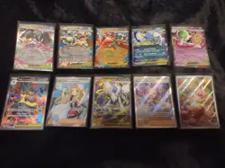 Pokemon Mega Evolutions Card Lot Full Arts Double Rares Sir Mint - Image 1