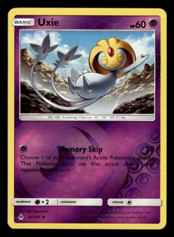 Uxie 41/131 Reverse Holo Forbidden Light Pokemon Card - Image 1