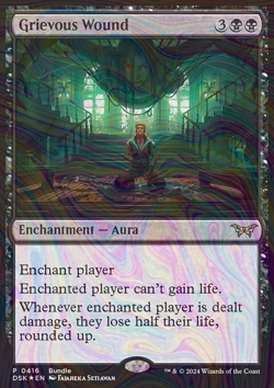 Foil Grievous Wound - Duskmourn: House of Horror | MTG Card - Image 3