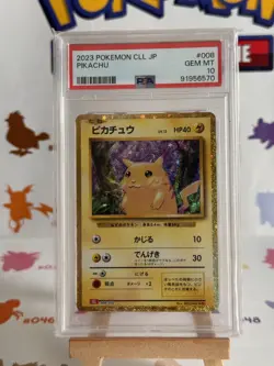 PSA 10 Pikachu 008/032 CLL Pokemon Card Classic Japanese Gem Mint 2023 - Image 1