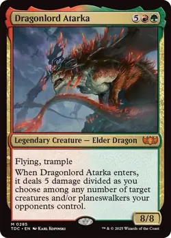 Dragonlord Atarka [Tarkir: Dragonstorm] MTG - Image 1