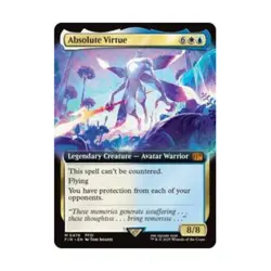 WOTC Universes Beyond: FINAL FANTASY Absolute Virtue (Extended Art) (MR) NM - Image 1