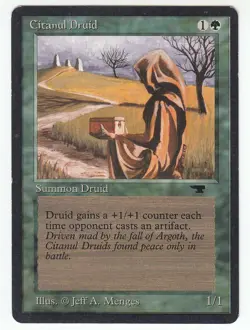 Magic The Gathering MTG Antiquities Citanul Druid VLP - Image 1
