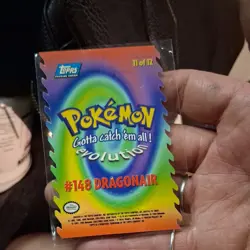 TOUGH DIE-CUT DRAGONAIR 1999 TOPPS POKEMON 11/148 bogt my choosing - Image 2