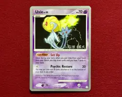Pokemon TCG - Uxie 43/146 2010 World Championships Promo Card Rare ✨ - Image 1
