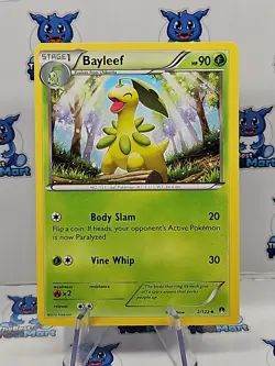 Bayleef - 2/122 BREAKPoint XY Pokemon NM - Image 1