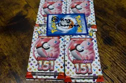 Pokemon TCG Scarlet & Violet 151 Booster Pack English Edition Sealed X 4 - Image 4