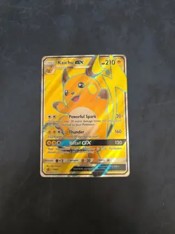 Pokemon TCG Raichu GX Sun Moon SM90 Blackstar Promo MINT - Image 1