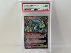 Iron Crown ex PSA 10 Gem Mint 2024 Pokemon SVP EN Paradox Destinies Tin 146 - Image 1