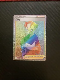 Choy 200/189 Pokemon TCG SWSH Astral Radiance Rainbow Secret Rare NM - Image 1