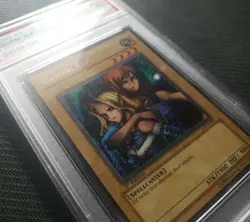 Yu-Gi-Oh! Gemini Elf LON-000 1st Edition PSA 7 NM 2003 Light Holo Bleed - Image 3