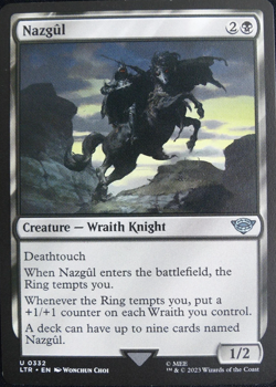 Nazgul 0332 - LTR - MtG Magic the Gathering TCG Card - Image 1