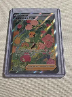 Pokemon Card 2023 Crown Zenith Galarian Gallery GARDENIA'S VIGOR GG61/GG70 - Image 1
