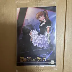 Neon Genesis Evangelion Soryu Asuka Langley Illustration Card Wafer - Image 1